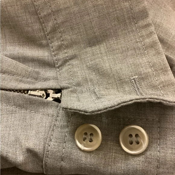 Angelo Nardelli Wool Tan Jacket With Suede Trim Size 50 Italian,/38 US - Picture 7 of 10